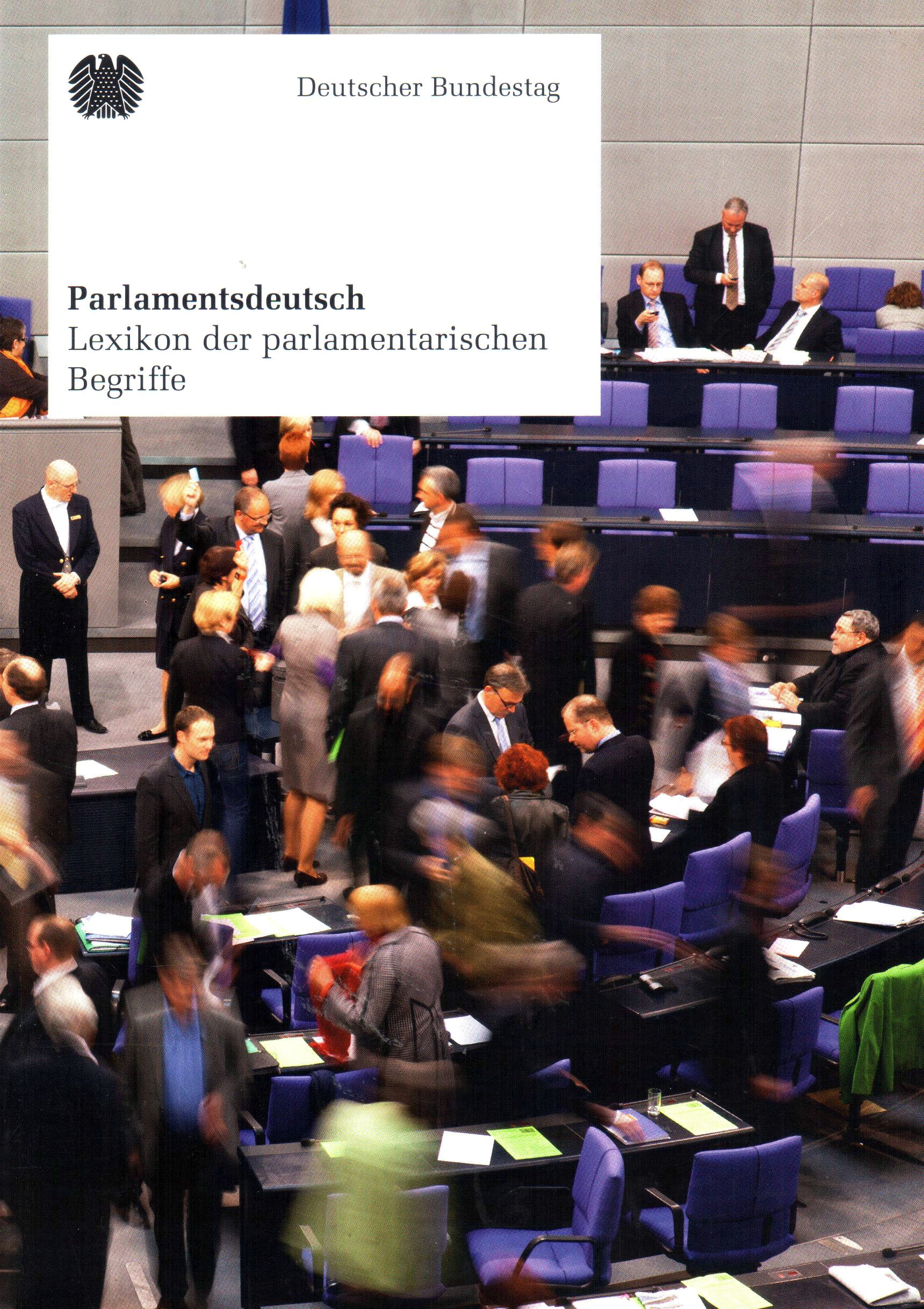 Parlamentsdeutsch – Lexikon der parlamentarischen Begriffe
