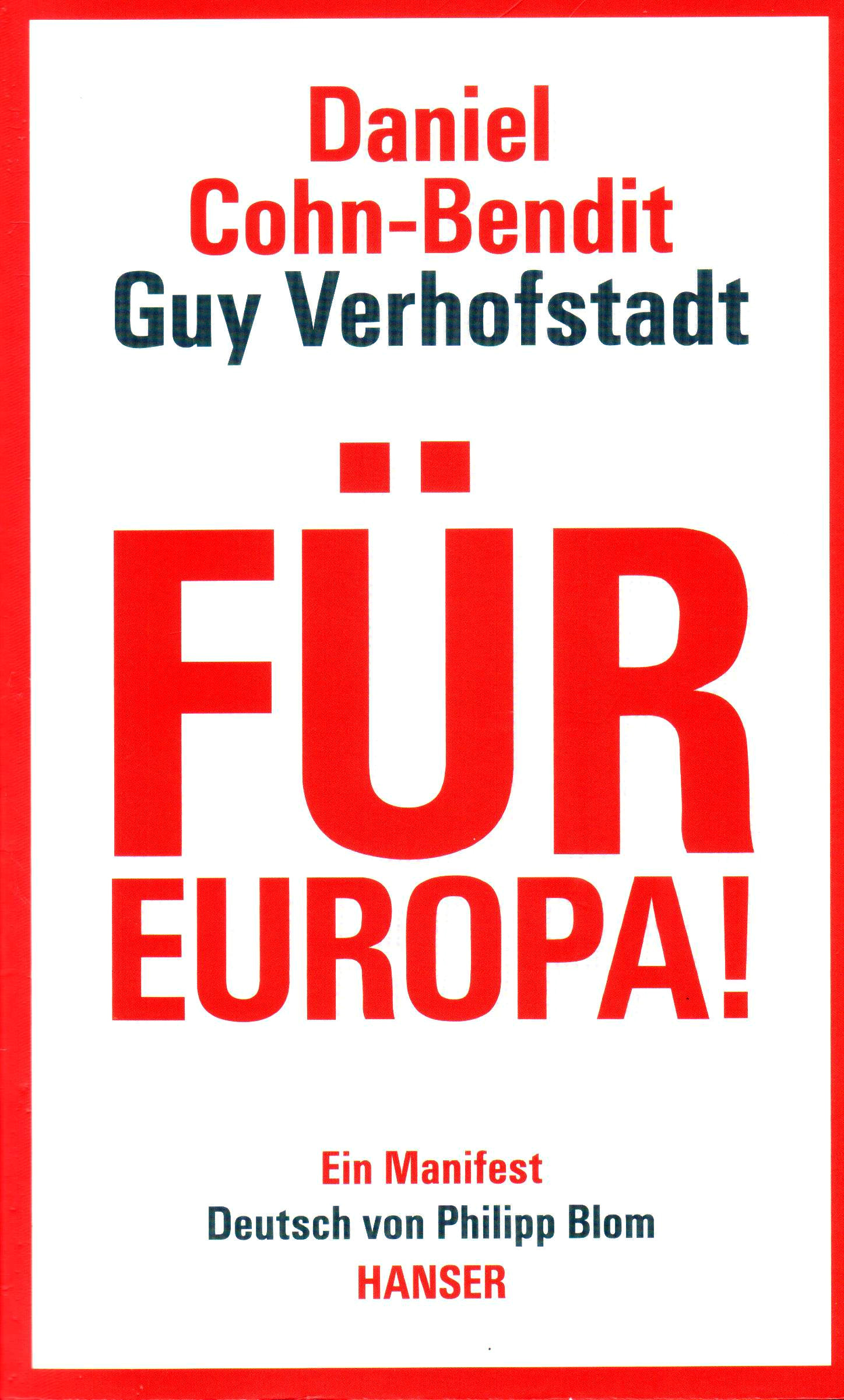 Für Europa! – Ein Manifest