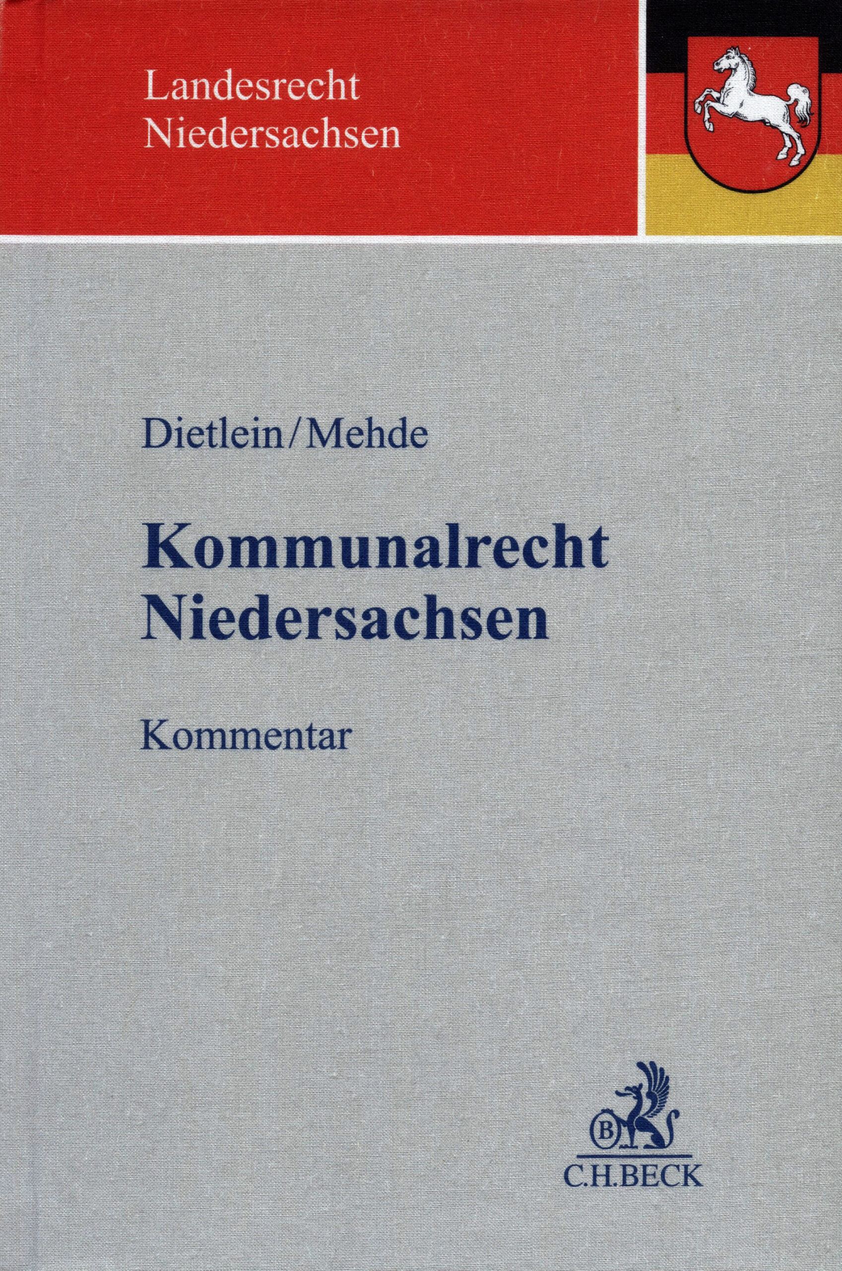Kommunalrecht Niedersachsen – Kommentar