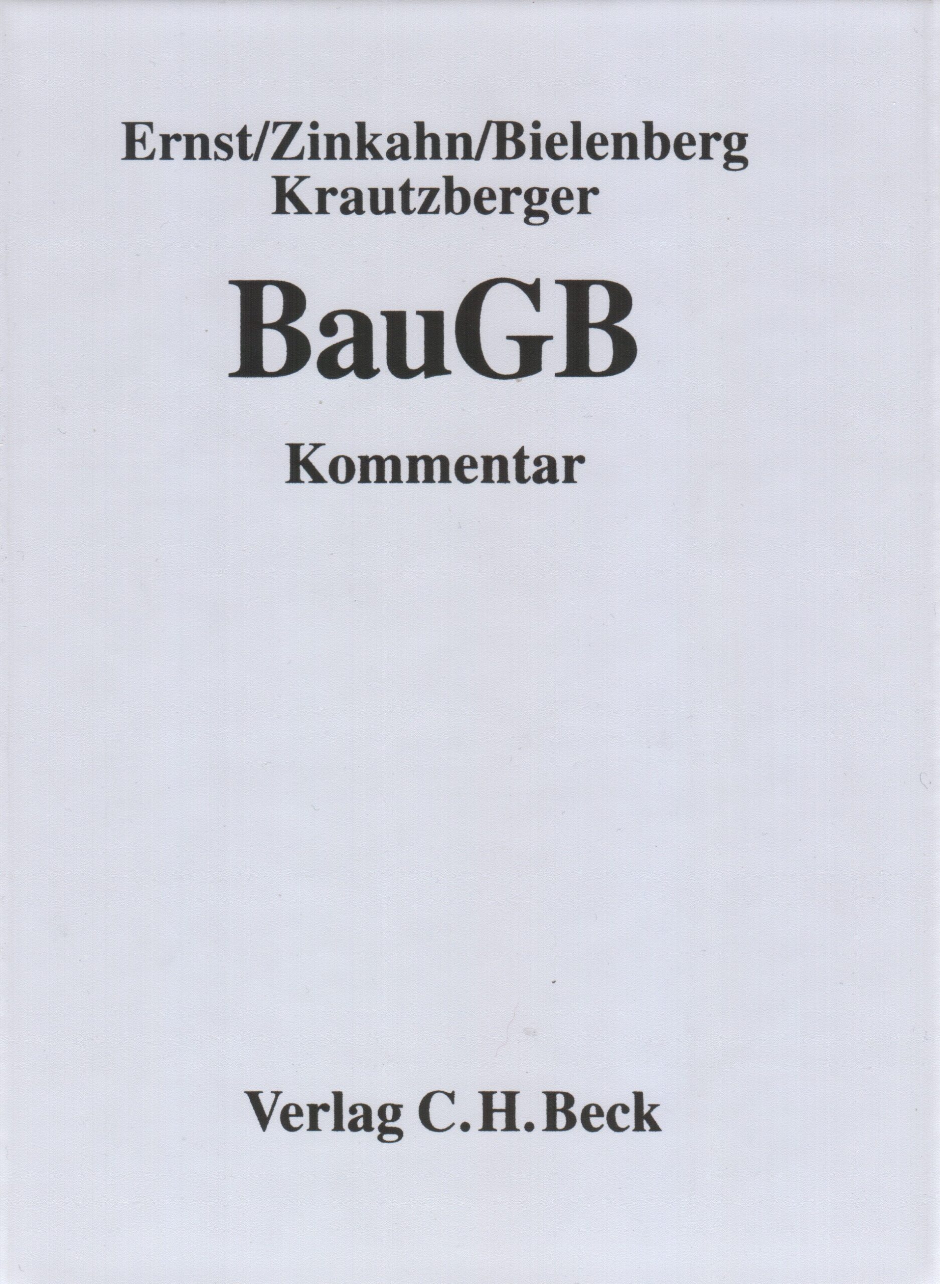 Baugesetzbuch – Kommentar – Band 2