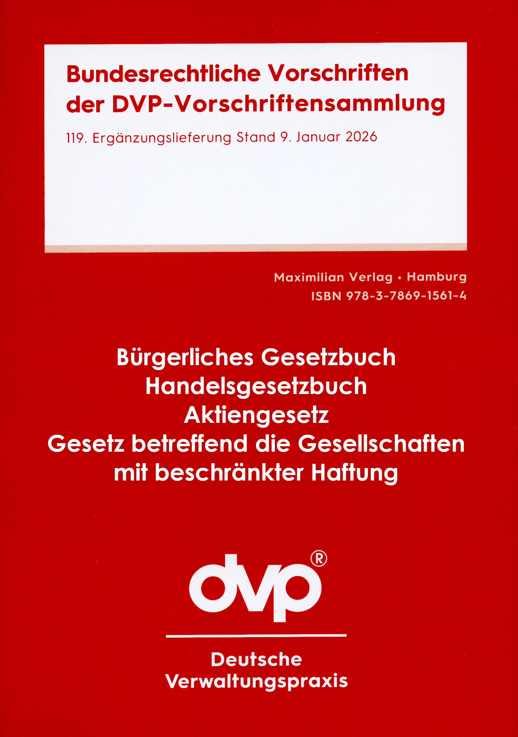 Deutsche Verwatungspraxis: DVP – BUND 90.00-90.52